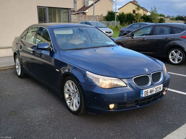 BMW 5-Series Saloon, Diesel, 2006, Blue