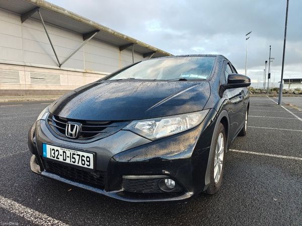 Honda Civic Hatchback, Petrol, 2013, Black