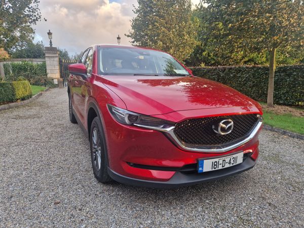 Mazda CX-5 SUV, Diesel, 2018, Red