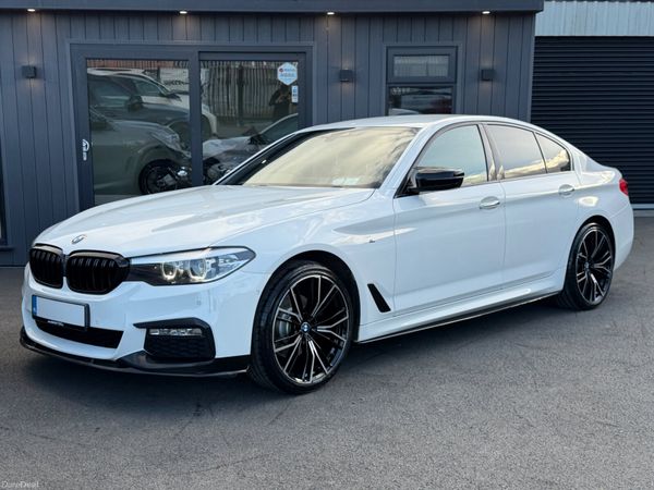 BMW 5-Series Saloon, Diesel, 2017, White