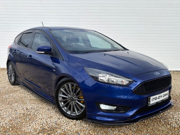 Ford Focus Hatchback, Diesel, 2017, Blue