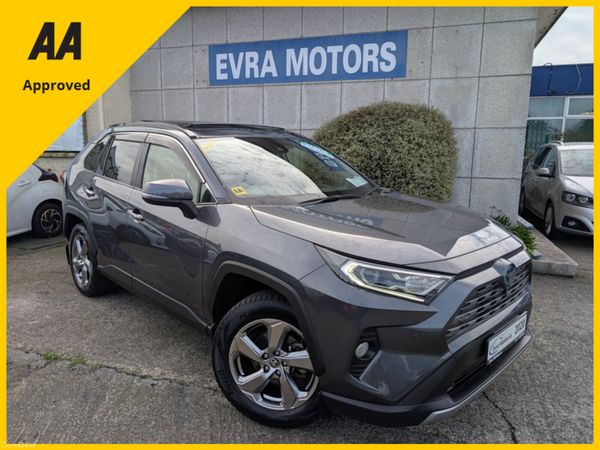 Toyota RAV4 SUV, Petrol Hybrid, 2020, Grey