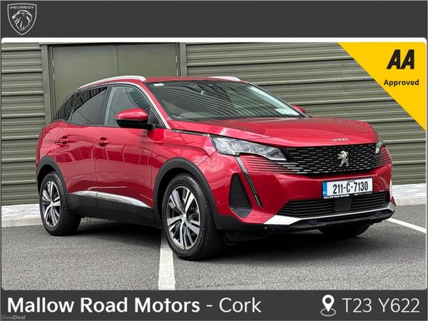 Peugeot 3008 SUV, Diesel, 2021, Red