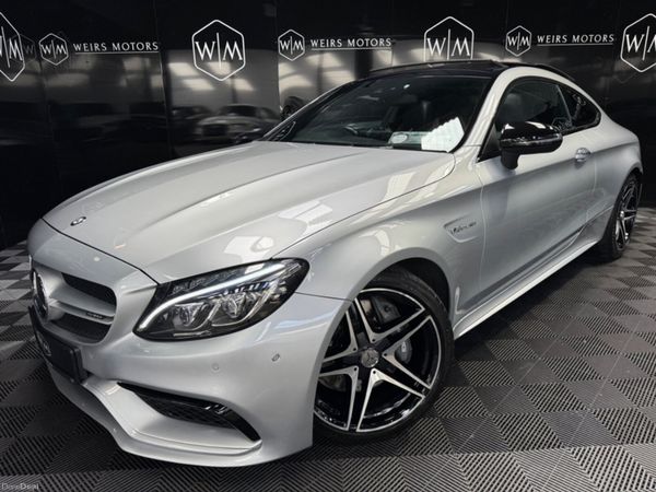 Mercedes-Benz C-Class Coupe, Petrol, 2017, Silver