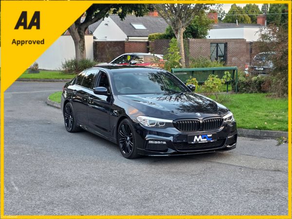 BMW 5-Series Saloon, Diesel, 2017, Black