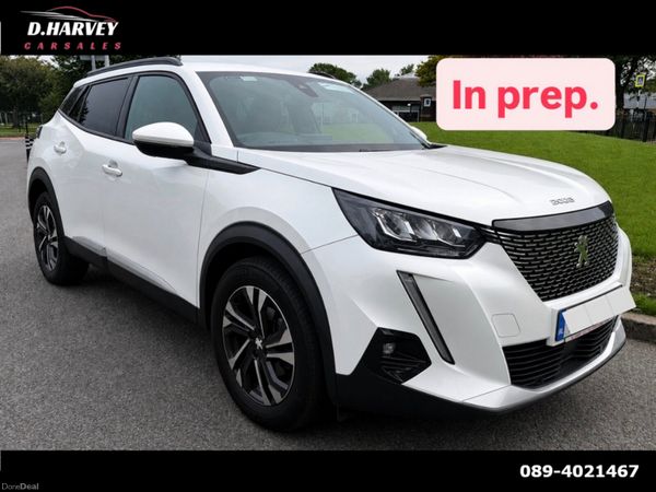 Peugeot 2008 SUV, Petrol, 2020, White