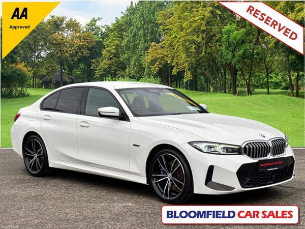 BMW 3-Series Saloon, Petrol Plug-in Hybrid, 2022, White