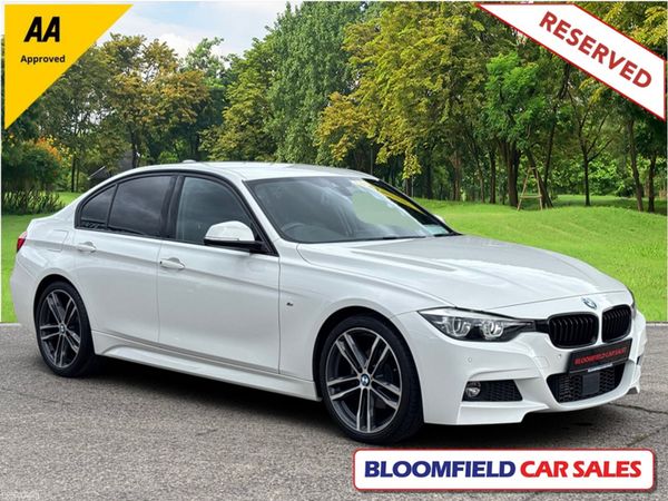 BMW 3-Series Saloon, Diesel, 2018, White