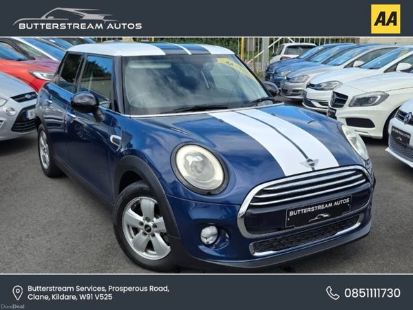 Mini Cooper Hatchback, Diesel, 2017, Blue
