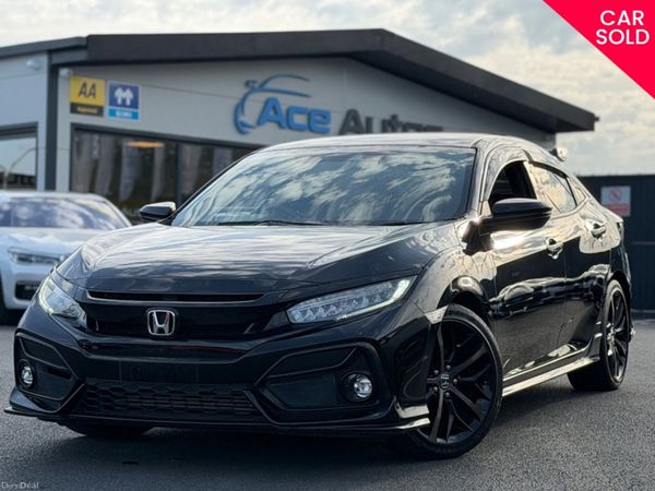 Honda Civic Hatchback, Petrol, 2021, Black