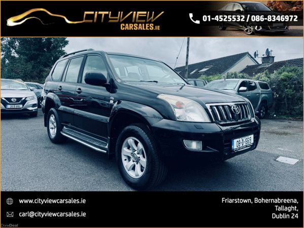 Toyota Land Cruiser Estate, Diesel, 2008, Black