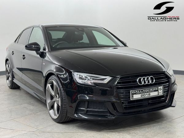 Audi A3 Saloon, Petrol, 2018, Black