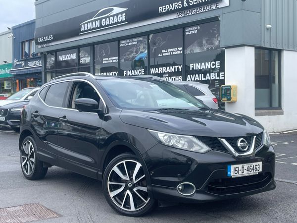 Nissan Qashqai Hatchback, Diesel, 2015, Black