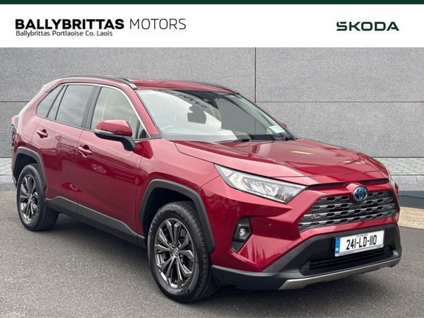 Toyota RAV4 SUV, Petrol Hybrid, 2024, Red