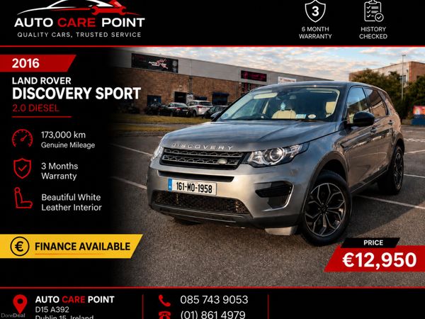 Land Rover Discovery Sport SUV, Diesel, 2016, Grey