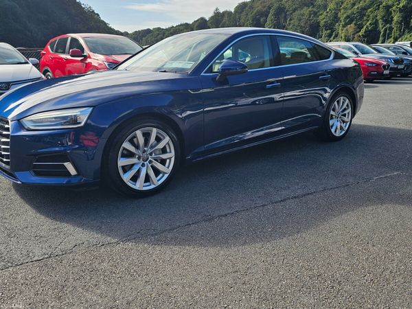 Audi A5 Hatchback, Diesel, 2017, Blue