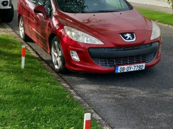 Peugeot 308 Estate, Diesel, 2008, Red