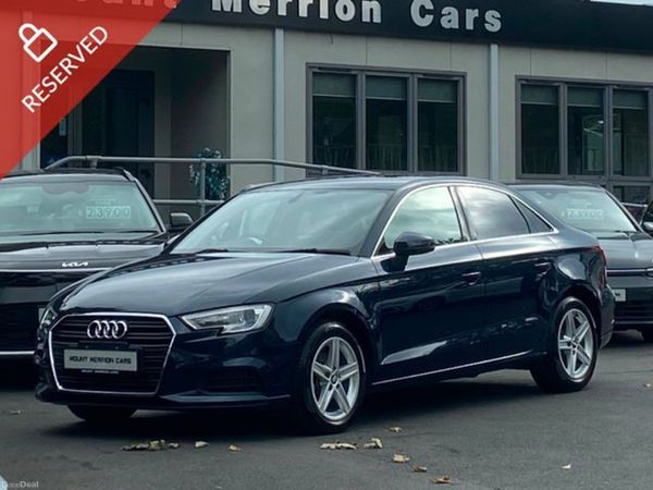 Audi A3 Saloon, Petrol, 2017, Blue