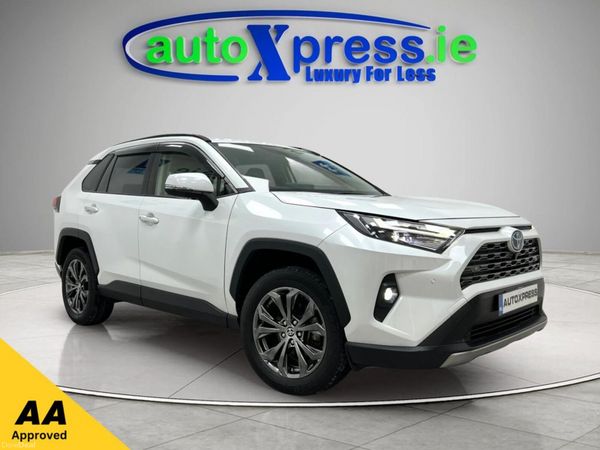 Toyota RAV4 SUV, Petrol Hybrid, 2023, White
