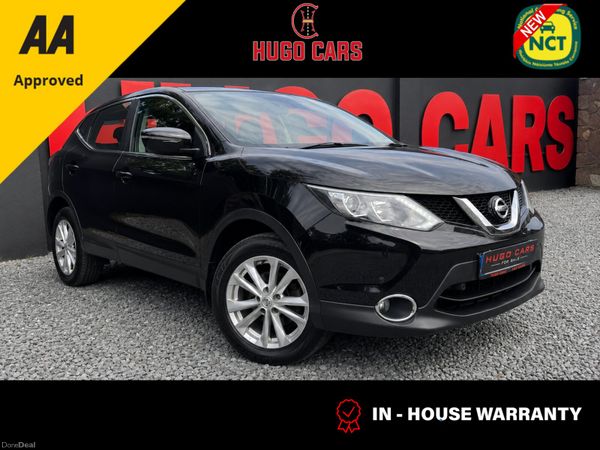 Nissan Qashqai SUV, Diesel, 2017, Black