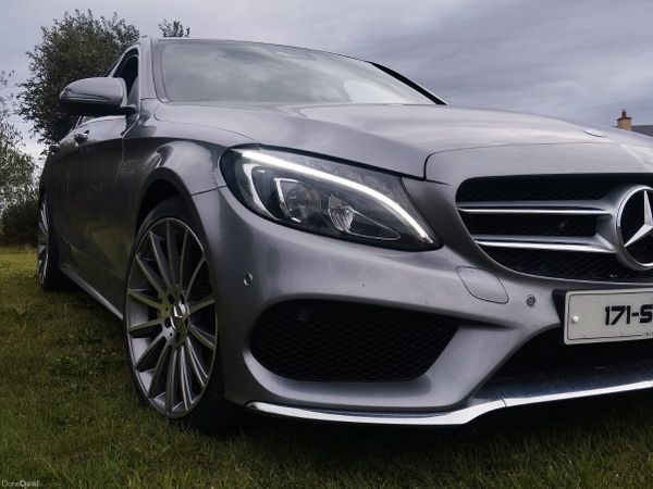 Mercedes-Benz C-Class Saloon, Diesel, 2017, Silver