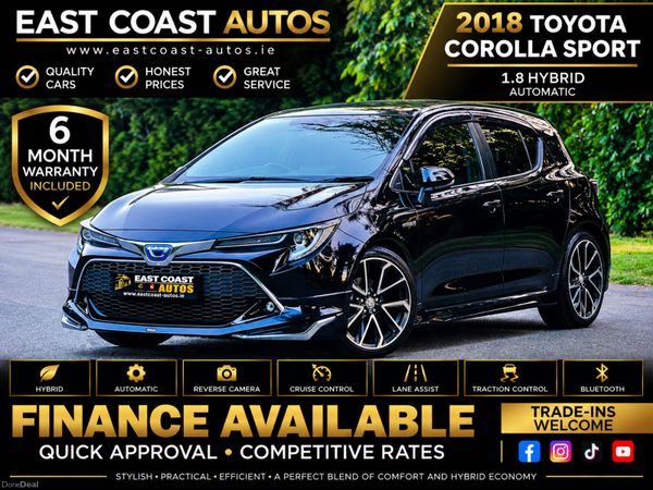 Toyota Corolla Hatchback, Petrol Hybrid, 2018, Blue