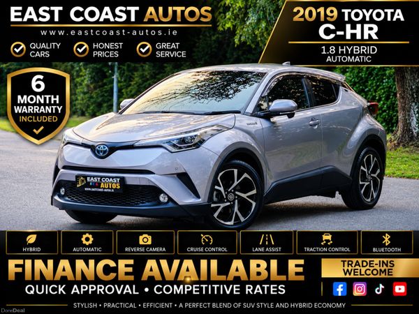 Toyota C-HR Hatchback, Petrol Hybrid, 2019, Black