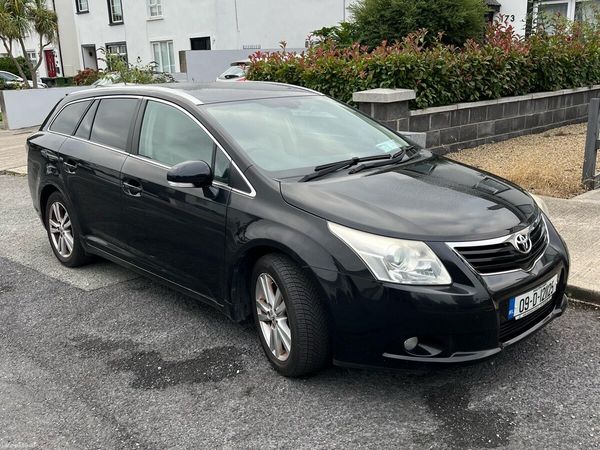 Toyota Avensis Estate, Diesel, 2009, Black