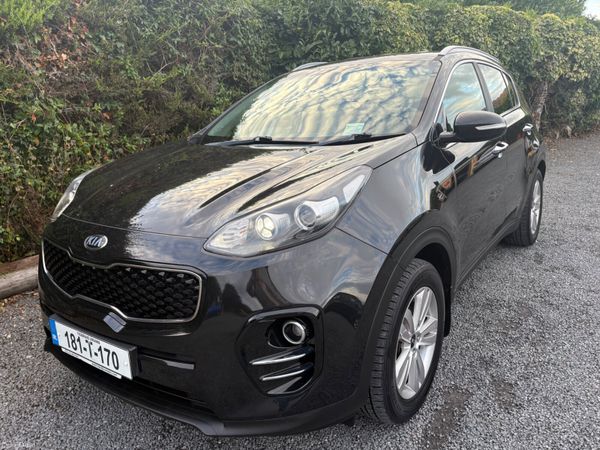 Kia Sportage SUV, Diesel, 2018, Black