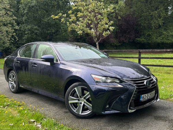 Lexus GS Saloon, Petrol Hybrid, 2016, Blue