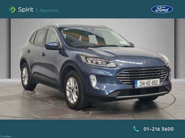 Ford Kuga SUV, Petrol Plug-in Hybrid, 2024, Blue