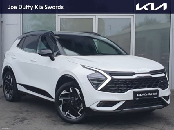 Kia Sportage SUV, Petrol Plug-in Hybrid, 2024, White