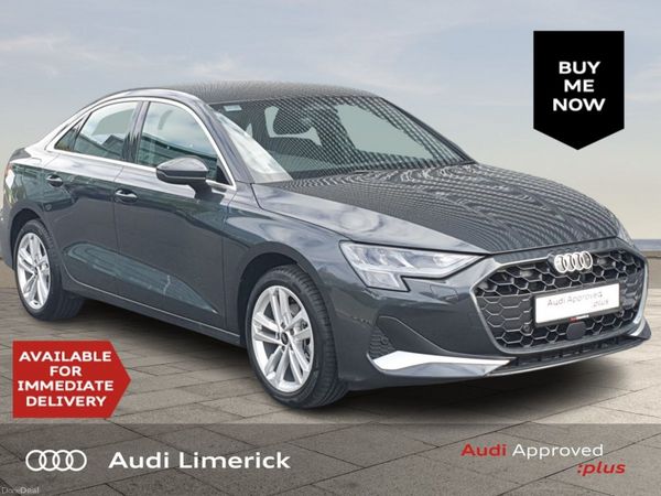 Audi A3 Saloon, Petrol, 2026, Black