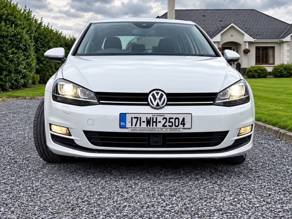 Volkswagen Golf Hatchback, Petrol, 2017, White