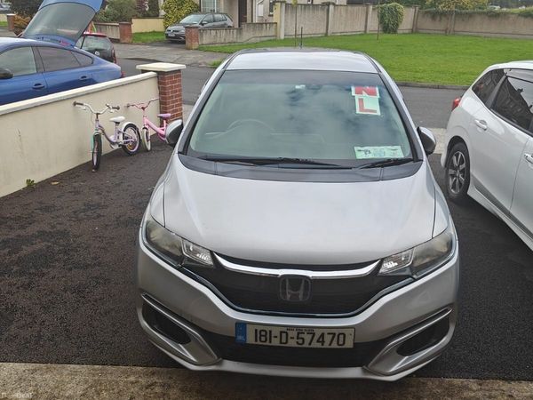 Honda Fit Hatchback, Petrol Hybrid, 2018, Silver
