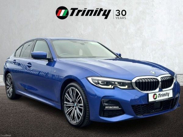 BMW 3-Series Saloon, Petrol Plug-in Hybrid, 2021, Blue