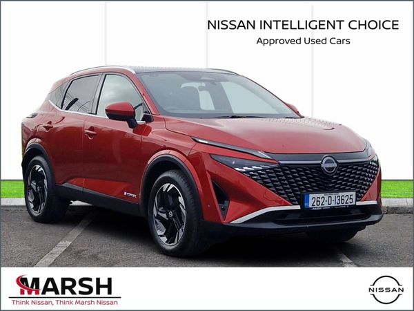 Nissan Qashqai MPV, Petrol Hybrid, 2026, Red