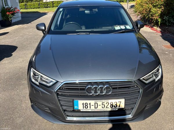 Audi A3 Hatchback, Diesel, 2018, Grey
