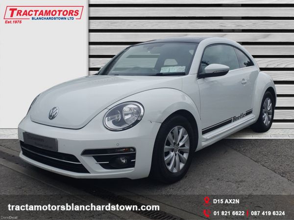 Volkswagen Beetle Hatchback, Diesel, 2018, White
