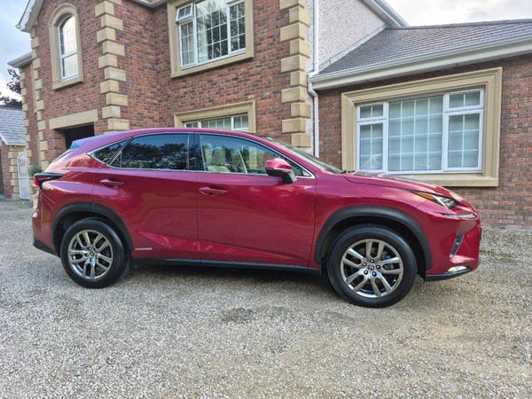 Lexus NX SUV, Petrol Hybrid, 2020, Red