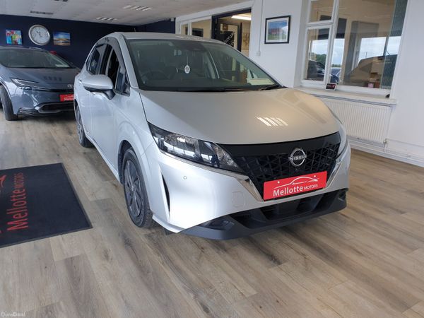 Nissan Note Hatchback, Petrol Hybrid, 2022, Silver
