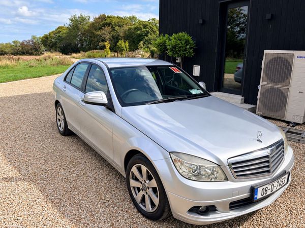 Mercedes-Benz C-Class Saloon, Petrol, 2008, Silver