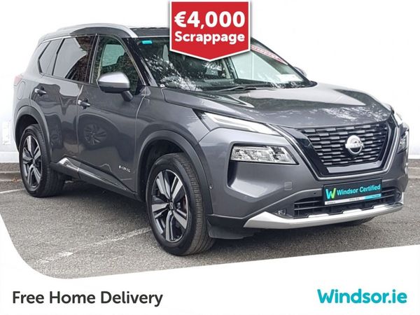 Nissan X-Trail SUV, Petrol Hybrid, 2024, Grey