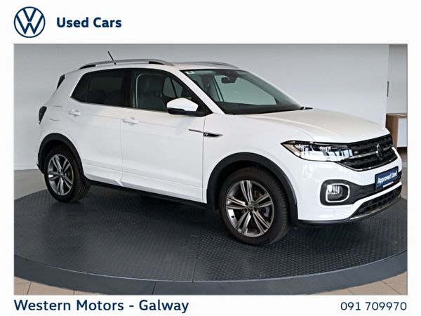 Volkswagen T-Cross Estate, Petrol, 2024, White