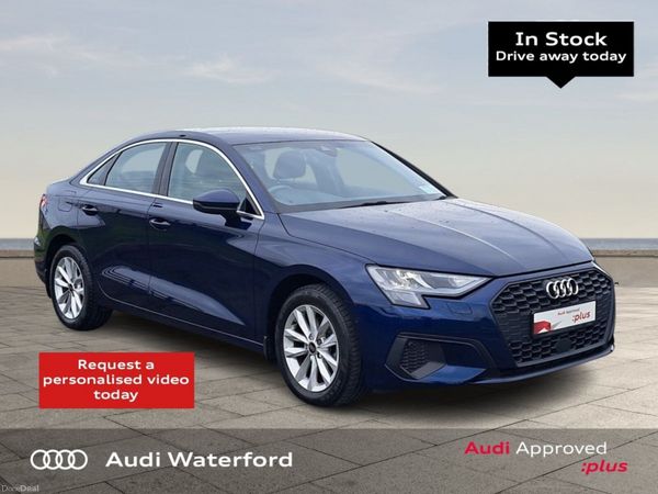 Audi A3 Saloon, Petrol, 2023, Blue