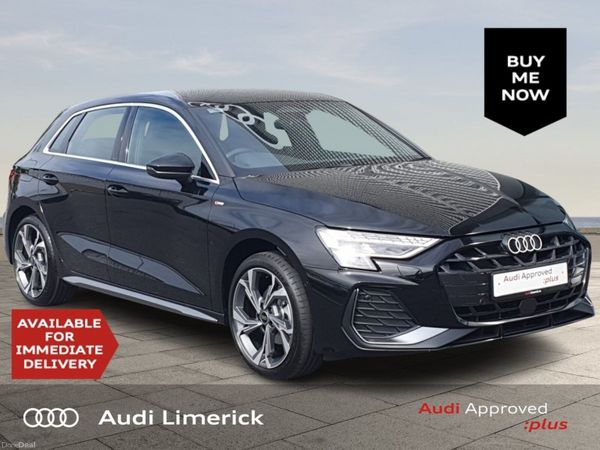 Audi A3 Hatchback, Petrol, 2026, Black