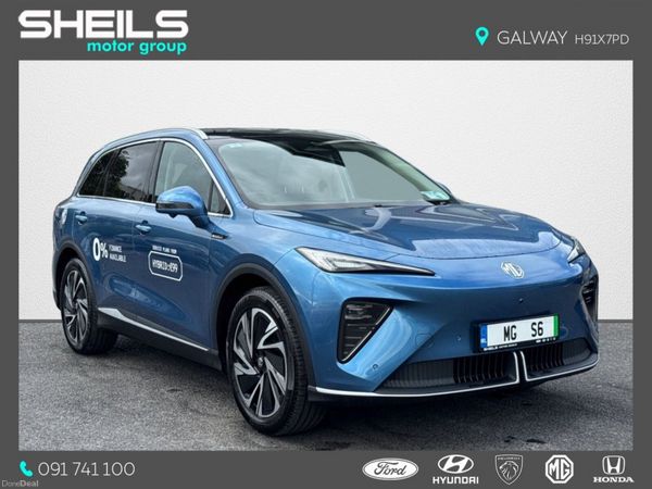 MG MGS6 Hatchback, Electric, 2026, Blue