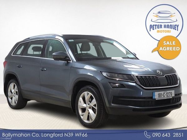 Skoda Kodiaq SUV, Diesel, 2018, Grey