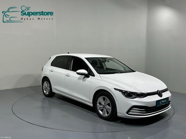 Volkswagen Golf Hatchback, Petrol, 2021, White