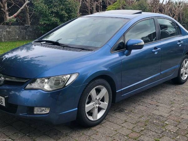 Honda Civic Saloon, Petrol, 2006, Blue